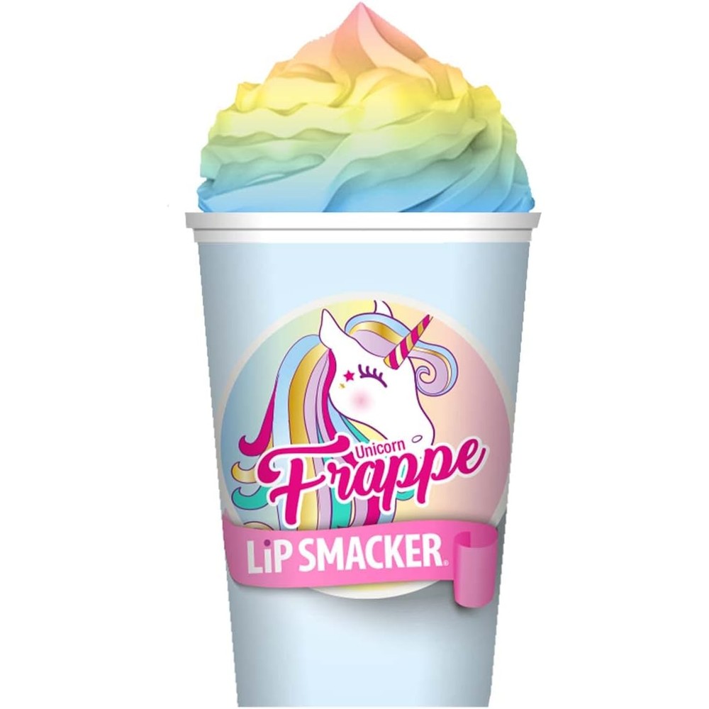 Lip Smacker Frappe Cup Lip Balm Unicorn Delight Moisturizing And Soothing Lip Care 0.26 Ounce